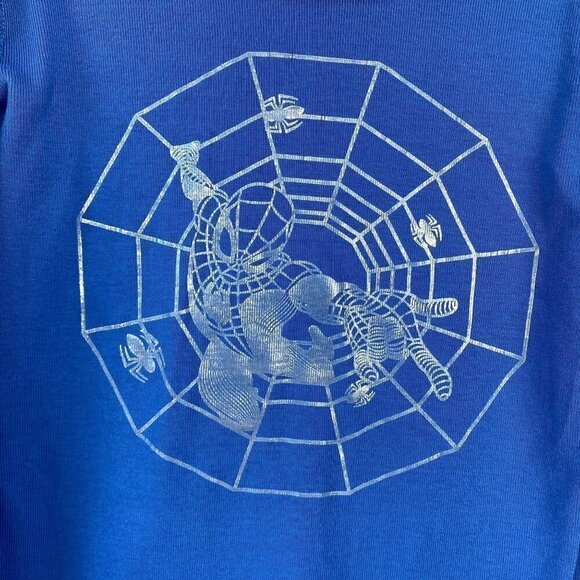 Hanna Andersson x Marvel Spider-man Long John Pajama Top 6-7 - Picture 3 of 6